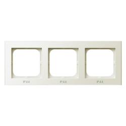 Ospel Sonata ecru - ramka IP44 RH-3R/27