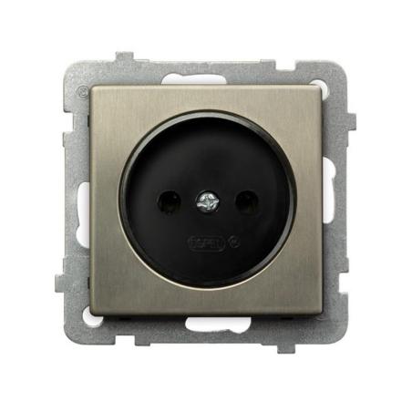 Ospel Sonata nowe srebro - gniazdo pojedyncze GP-1RM/m/44