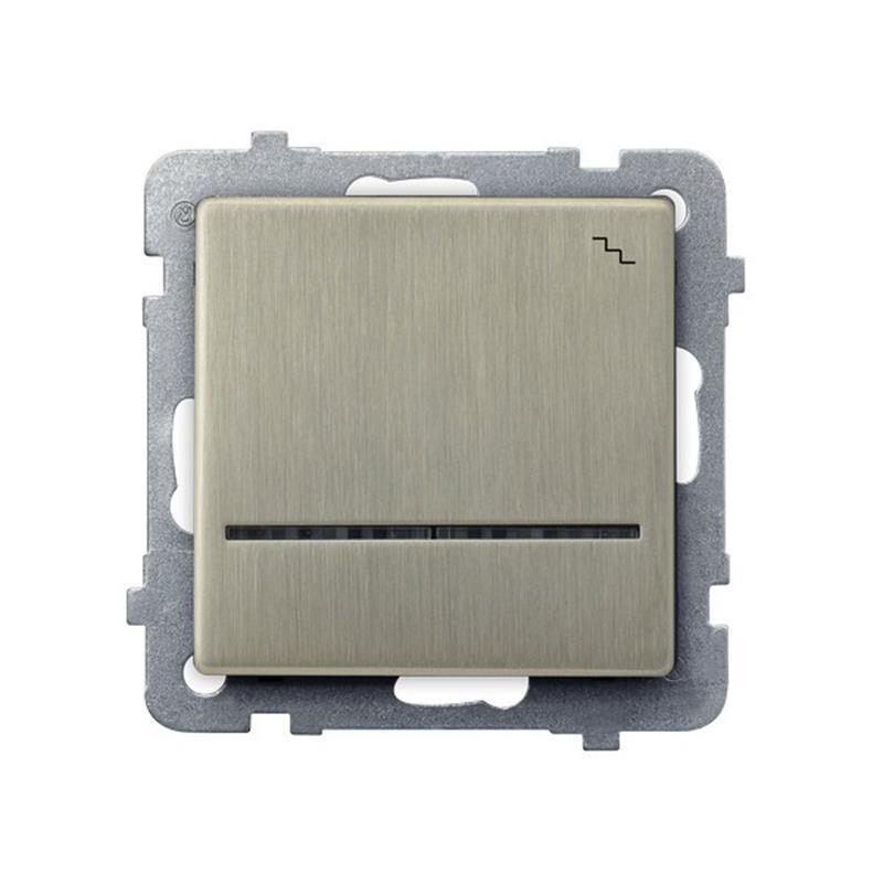 Ospel Sonata nowe srebro - łącznik schodowy ŁP-3RMS/m/44