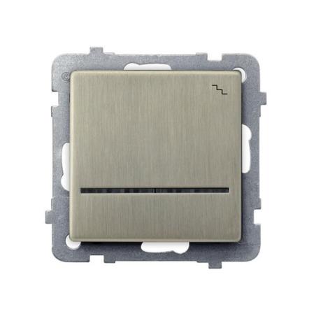 Ospel Sonata nowe srebro - łącznik schodowy ŁP-3RMS/m/44