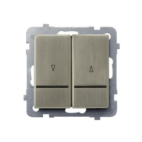 Ospel Sonata nowe srebro - łącznik żaluzyjny odbijający ŁP-7RMS/m/44