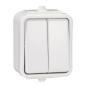 Schneider Cedar biały - łącznik świecznikowy IP44 WNt-500C