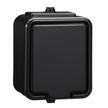 Schneider Cedar czarny - gniazdo pojedyncze IP44 Nt-130H05