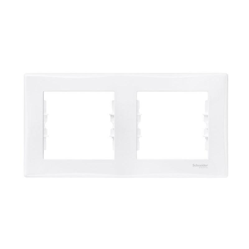 Schneider Sedna biały - ramka 2 pozioma