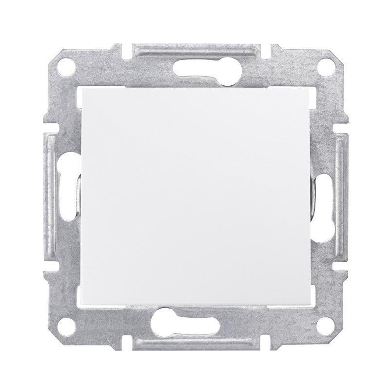 Schneider Sedna biały - łącznik krzyżowy