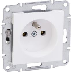 Schneider Asfora biały - gniazdo pojedyncze (+0) Schneider Electric