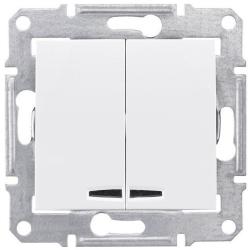 Schneider Sedna biały - łącznik świecznikowy (p) Schneider Electric