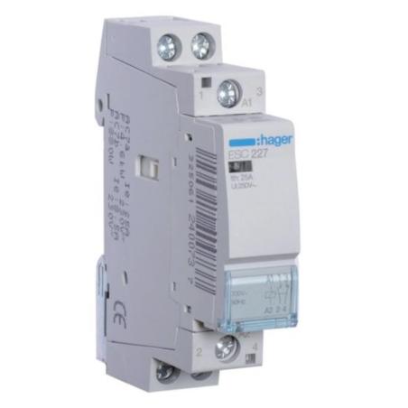 Stycznik ESC227 25A 230V 1NO+1NC