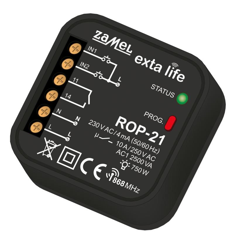 Exta Life - radiowy odbiornik dopuszkowy 1-kanałowy ROP-21