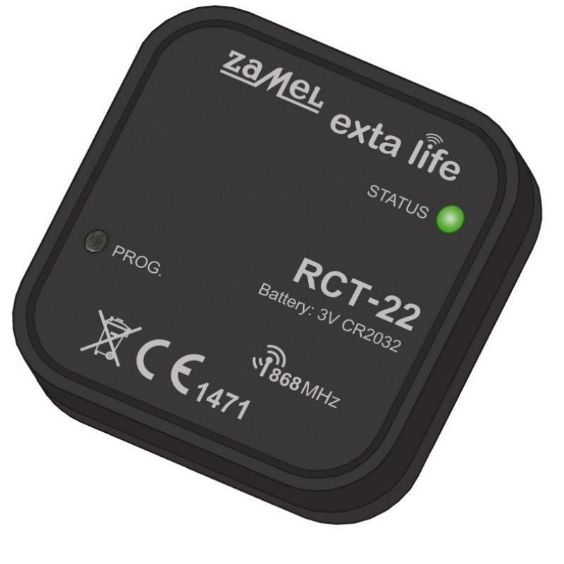 Exta Life - radiowy czujnik temperatury RCT-22