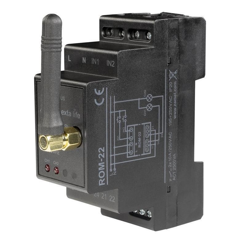 Exta Life - radiowy odbiornik modułowy 2-kanałowy ROM-22