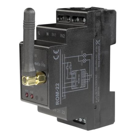 Exta Life - radiowy odbiornik modułowy 2-kanałowy ROM-22