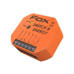 FOX - Przekaźnik Wi-Fi do puszki 230V SWITCH & ENERGY F&F