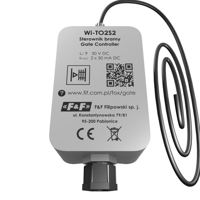 FOX - GATE - sterownik Wi-Fi do bram i furtek - szary