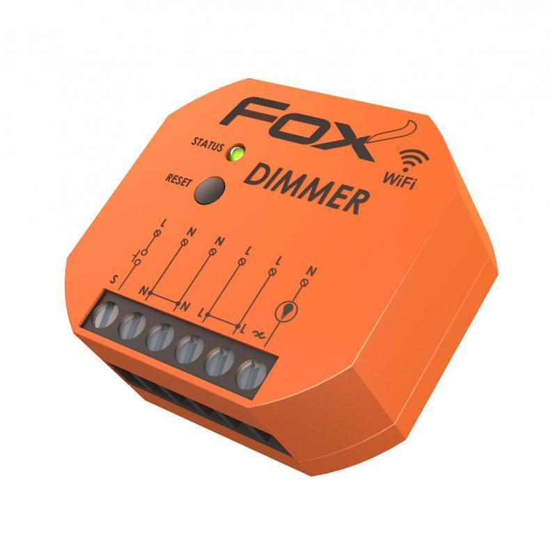 FOX - Ściemniacz Wi-Fi do LED i oświetlenia zwykłego 230V DIMMER