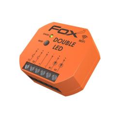 FOX - Sterownik Wi-Fi do oświetlenia LED dwukanałowy 12V DOUBLE LED F&F