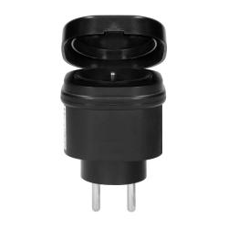 Zestaw bezprzewodowych mini gniazd sterowanych pilotem 2+1 IP44 OR-GB-441 Orno