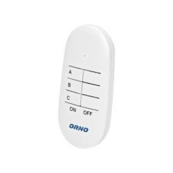 Zestaw bezprzewodowych mini gniazd sterowanych pilotem 3+1 OR-GB-438(GS) schuko Orno