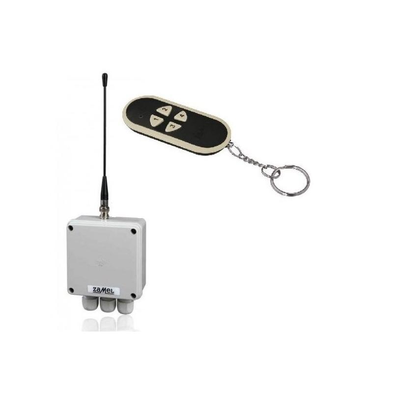 Radiowy wyłącznik sieciowy dwukanałowy RWS-211D/N