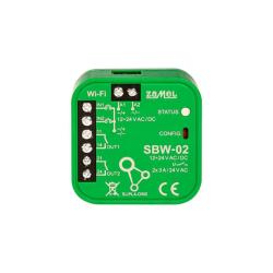 Supla - sterownik bramowy dopuszkowy 2-kanałowy Wi-Fi SBW-02