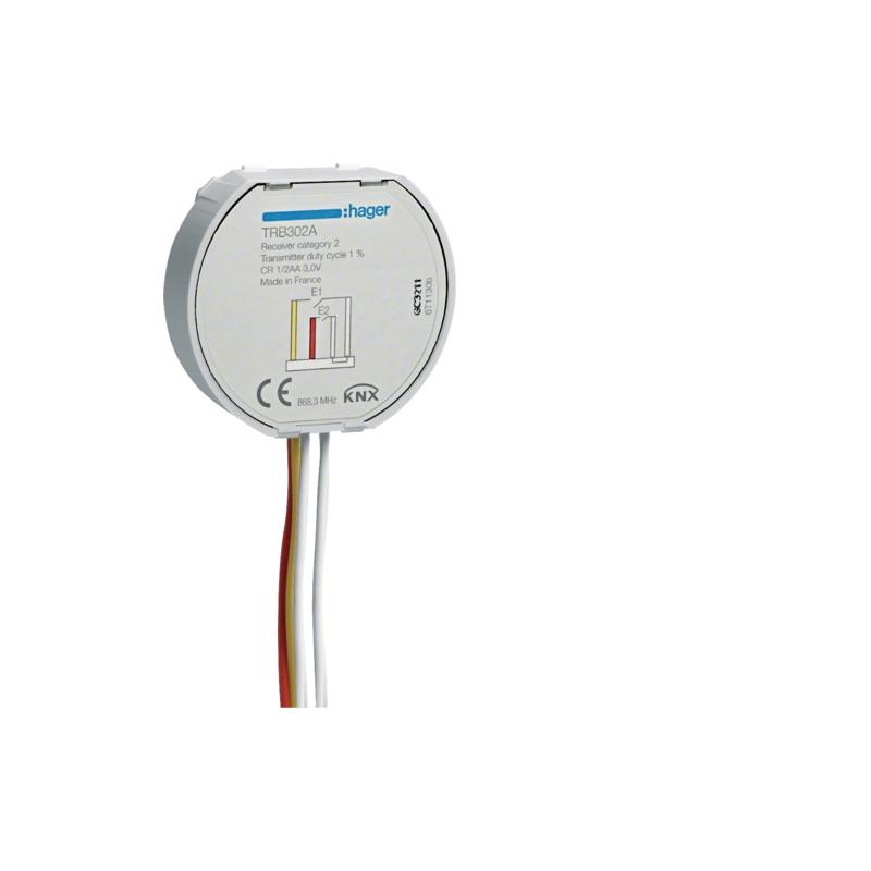 KNX RF 2-kanałowe wejście przyciskowe -TRB302A