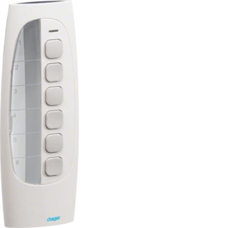 Pilot RF KNX 6-kanałowy - TU406 Hager Polo