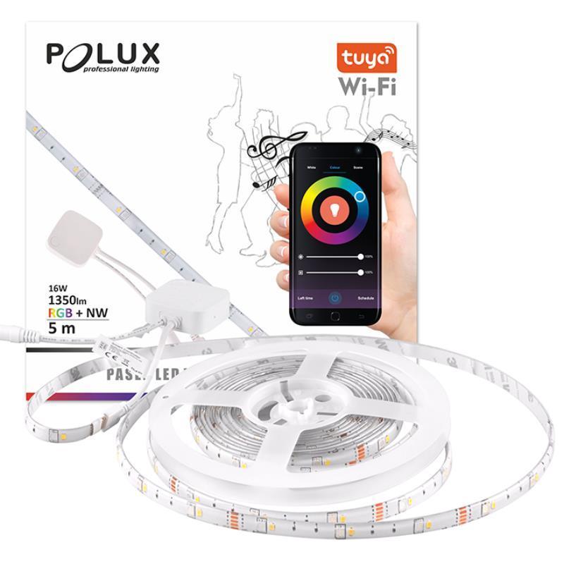 TUYA SMART Wi-Fi Taśma LED 5m NW+RGB 16W 1350lm funkcja muzyczna 313928