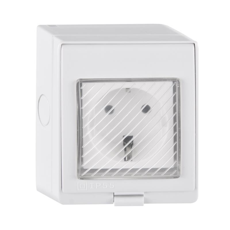 TUYA SMART Wi-Fi gniazdo natynkowe IP55 316011 TUYA SMART Wi-Fi gniazdo natynkowe IP55 316011