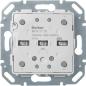 Hager KNX easy B.Q.1/Q.3 K.1/K.5 - Moduł przycisku 1-krotny z portem magistralnym diodami LED RGB i czujnikiem temperatury