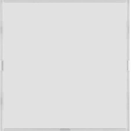 Hager KNX easy B.Kwadrat/B.3/B.7 biały krem - Przycisk 1-krotny z polem opisowym diodami LED RGB i czujnikiem temperatury Hag...