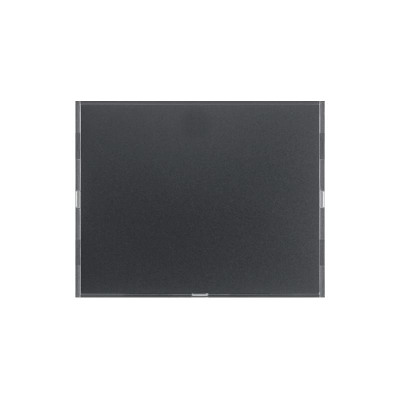 Hager KNX easy Berker K.1/K.5 antracyt - Przycisk 1-krotny z polem opisowym diodami LED RGB i czujnikiem temperatury