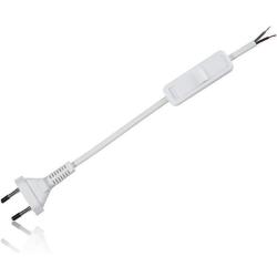 Przewód przyłączeniowy z łącznikiem SP/W 2x0,5 1,9m biały