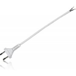 Przewód przyłączeniowy bez łącznika SP 2x0,5 1,9m biały