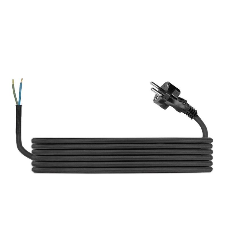 Przewód przyłączeniowy gumowy 2x1 5m wt.prosta