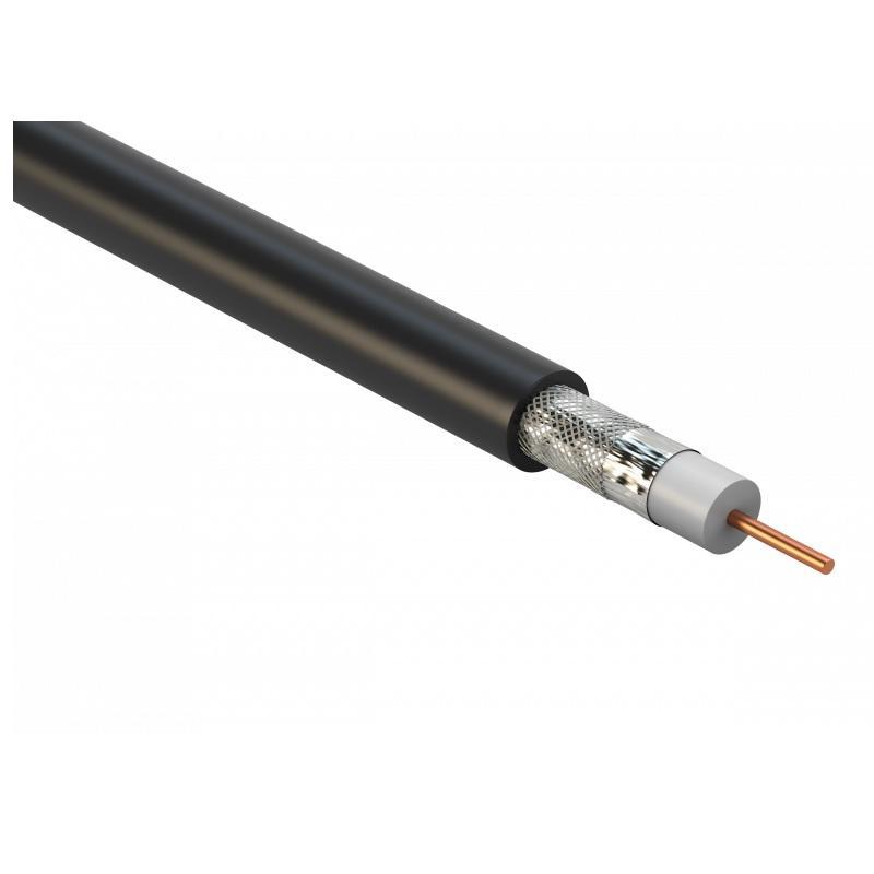 Przewód antenowy XWDXPEK 75 1,0/4,8 (UHD-4K) czarny UV