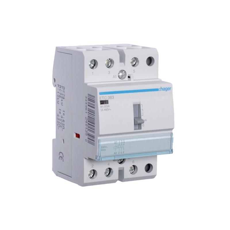 Stycznik taryfowy ETC363 63A 230V 3NO