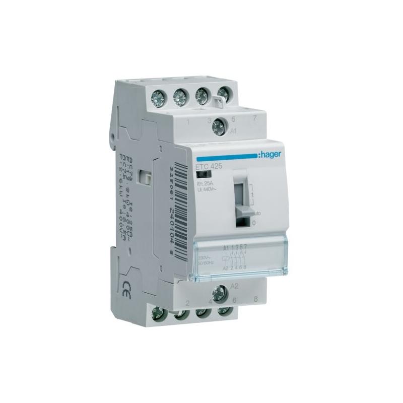 Stycznik taryfowy ETC425 25A 230V 4NO