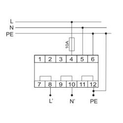 Ochronnik przeciwprzepięciowy OP-230 F&F