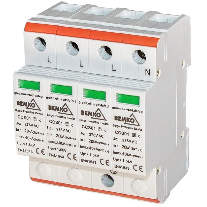 Ogranicznik przepięć CCS01-4P-C [C]
