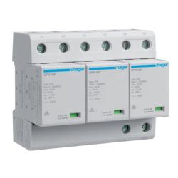 Ogranicznik przepięć T1 kombinowany, 3P, TN-C, Iimp 75kA, Up≤1,5kV, styk FM - SPN800R