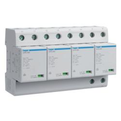 Ogranicznik przepięć T1 kombinowany, 4P, TN-S, Iimp 100kA, Up≤1,5kV, styk FM - SPN801R