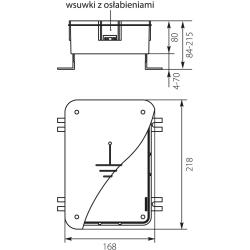 Puszka do złącza odgromowego - PZO Elektro-Plast Opatówek