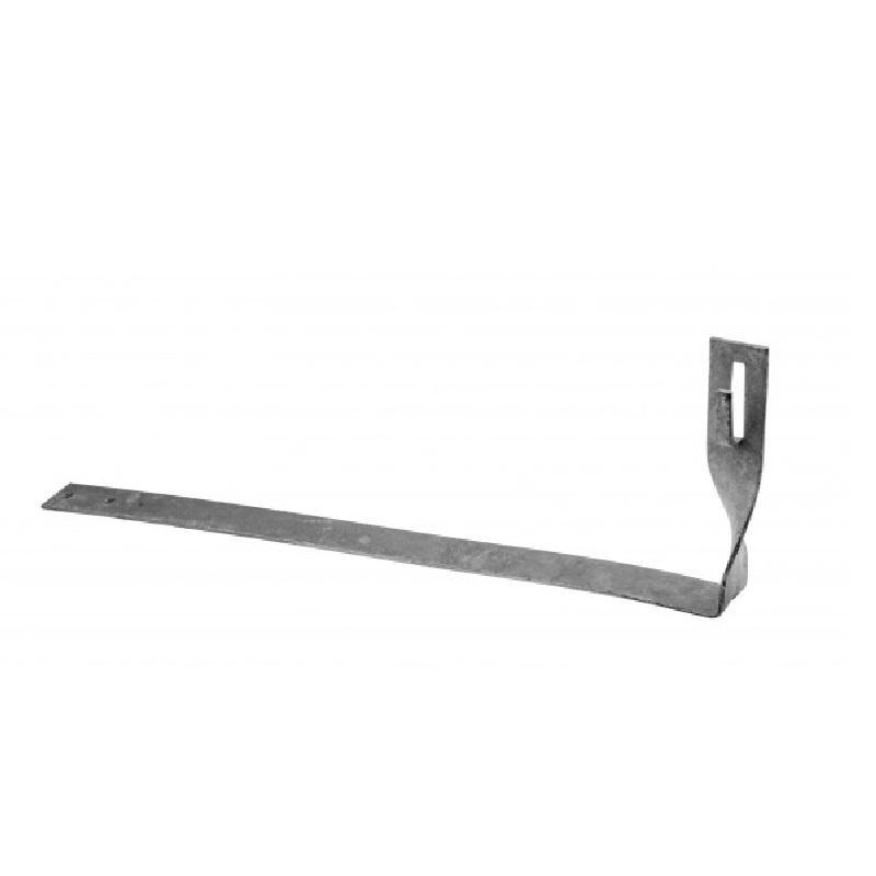 Uchwyt dachówkowy skręcony 400 mm - R.8023 Uchwyt dachówkowy skręcony 400 mm - R.8023