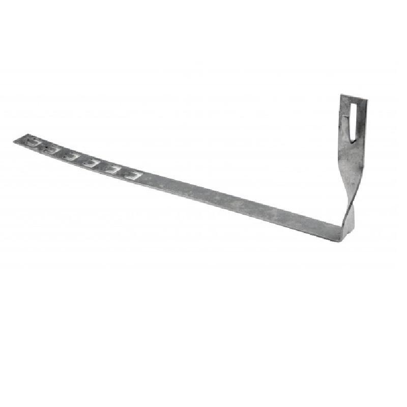 Uchwyt dachówkowy skręcony regulowany 420 mm - R.8086