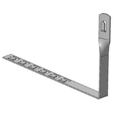 Uchwyt dachówkowy skręcony regulowany 420 mm - R.8086