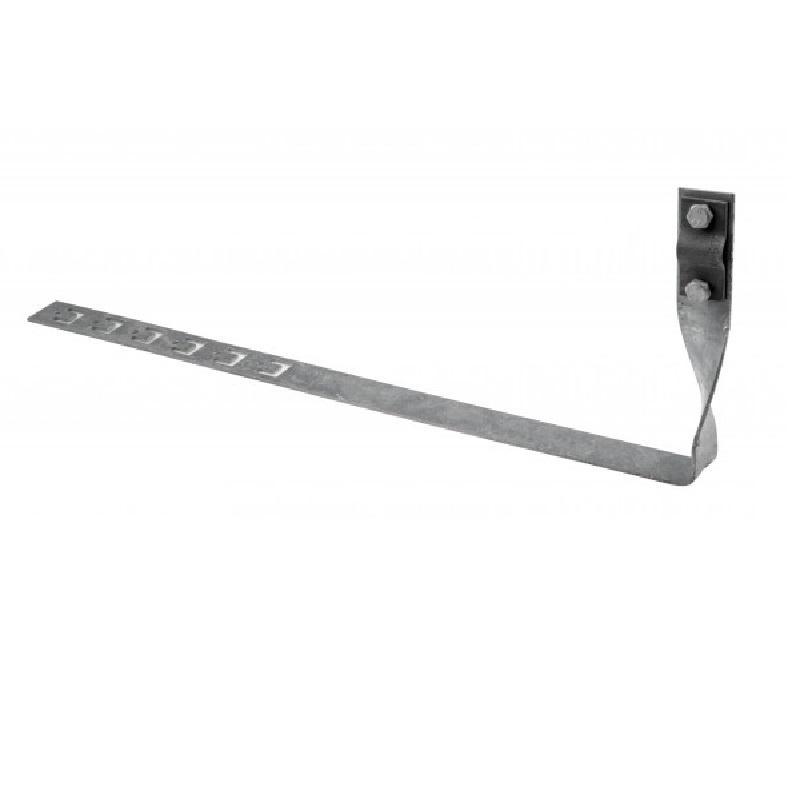 Uchwyt dachówkowy skręcony regulowany 420 mm - R.8090