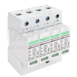 Ogranicznik przepięć T1+T2 AC wymienne wkładki ESPD1+2-12.5-4P