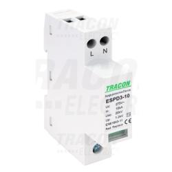 Ogranicznik przepięć T3 AC jednolita obudowa ESPD3-10-2P