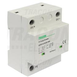 Ogranicznik przepięć T1+T2 DC jednolita obudowa ESPD1+2-DC50-600