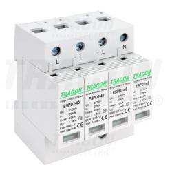 Ogranicznik przepięć T2 AC wymienne wkładki ESPD2-70-4P